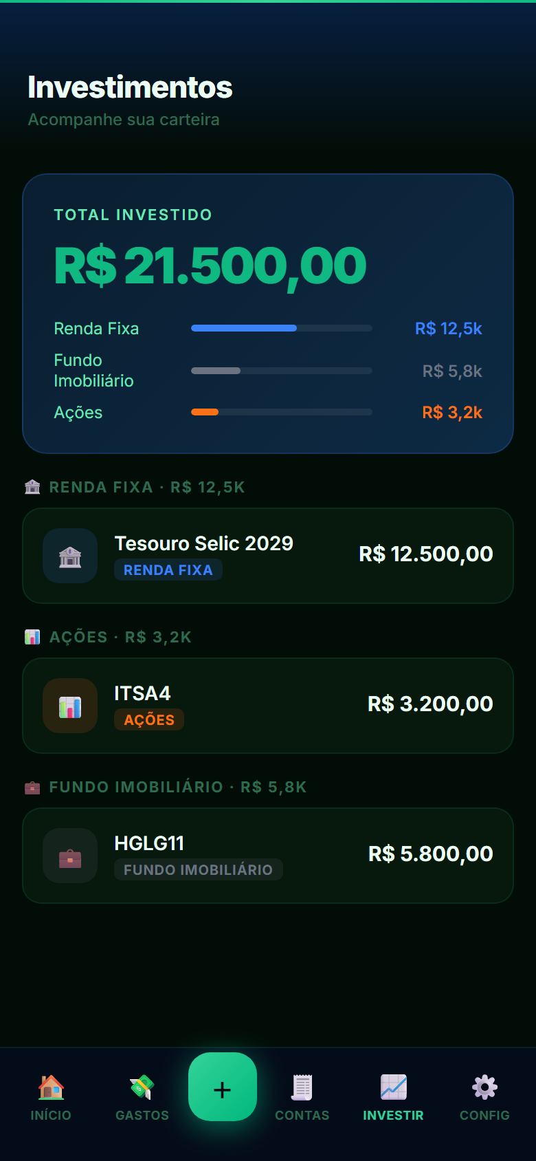 Investimentos